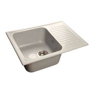 GRANFEST Мойка мрамор STANDART GF-S645L (топаз)