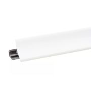 Плинтус кухонный 21*21*3м, Белый глянец